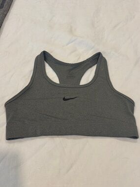 Nike Dri-Fit Charcoal Grey Sports Bra Size M